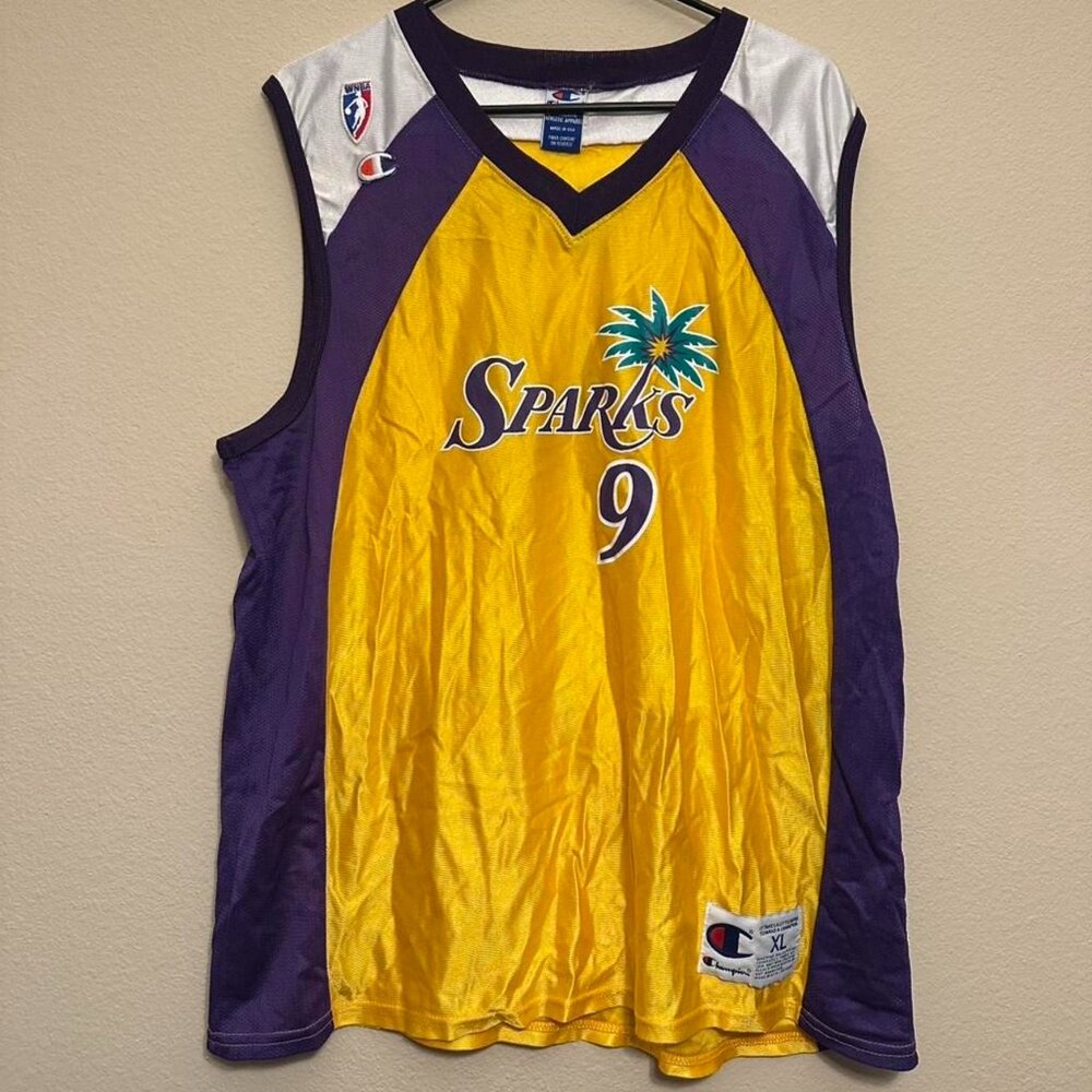 Vintage Champion Los Angeles Sparks Lisa Leslie #9 WNBA Jersey